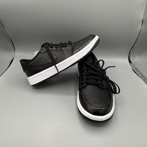 Size 4 - Jordan 1 Golf Low Croc 2023